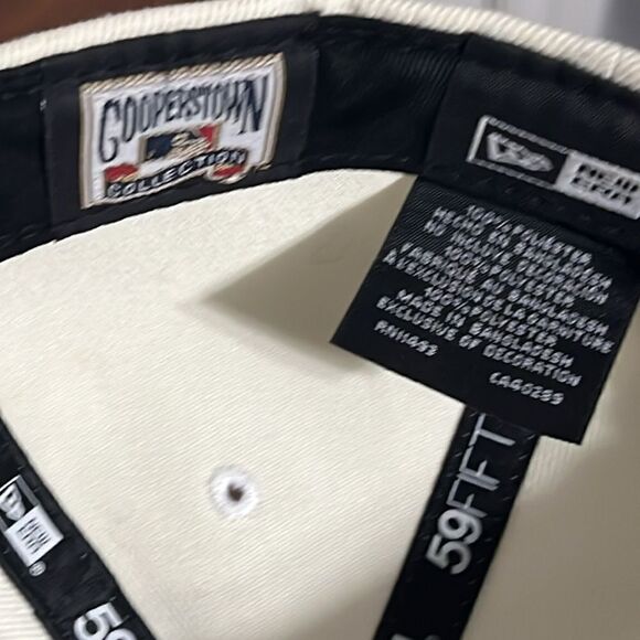 🔥⚾️ Vintage NEW YORK YANKEES New Era 59Fifty Fitted Hat 1996 World Series - NEW - Picture 9 of 10